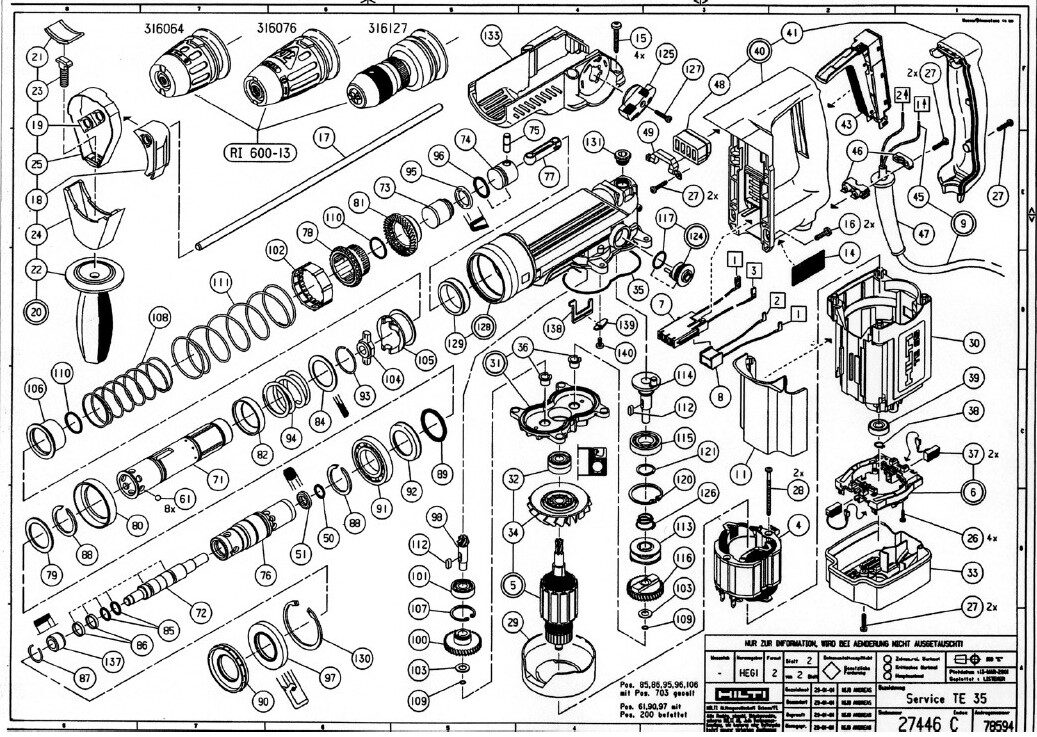 hilti te 76 atc parts diagram hilti te 76 atc parts diagram